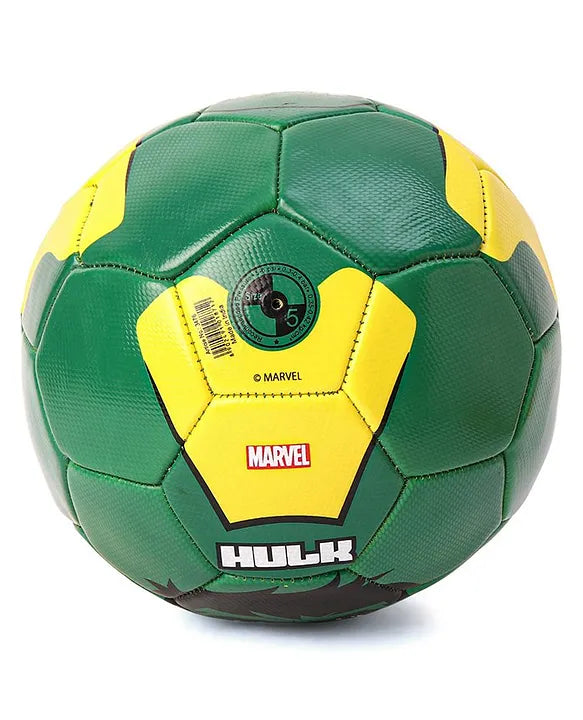 Rowan Hulk Themed Football Size 5 - Green and Yellow
