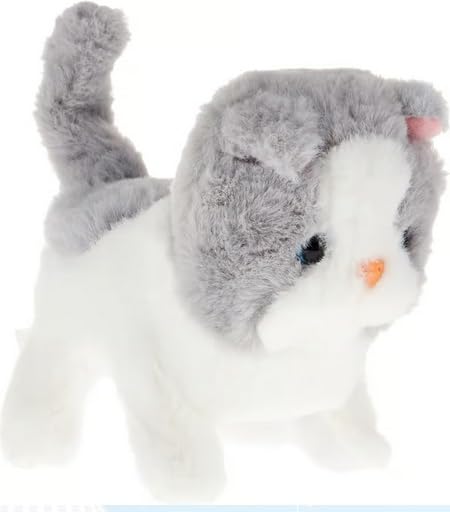 Fuzz Buzz Battery Operated Interactive Pets (Sasha The Cat - i can Make Sound & Move Around)