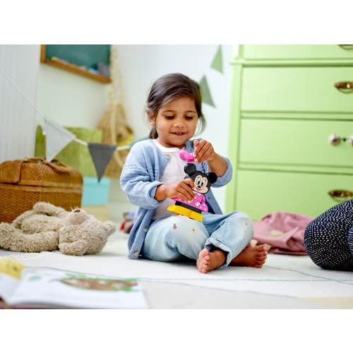 LEGO DUPLO My First Minnie Build Building Blocks for Kids (10 Pcs) 10897,Multicolor