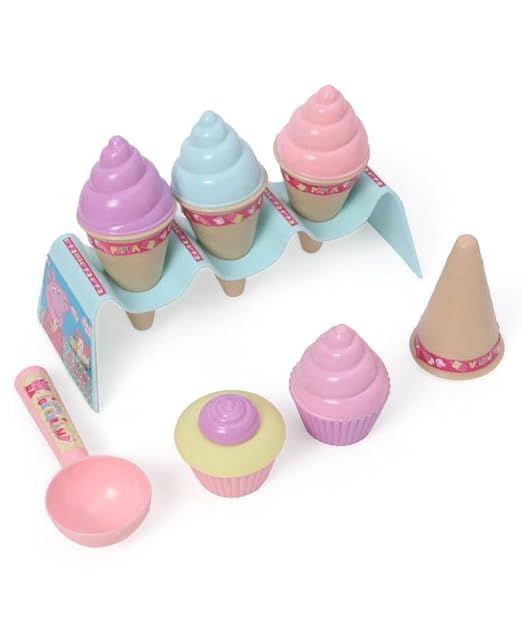 Peppa Pig Realistic Dessert Set Toys Makes Fun and Satisfying to Kids 3 to 8 Years Kids