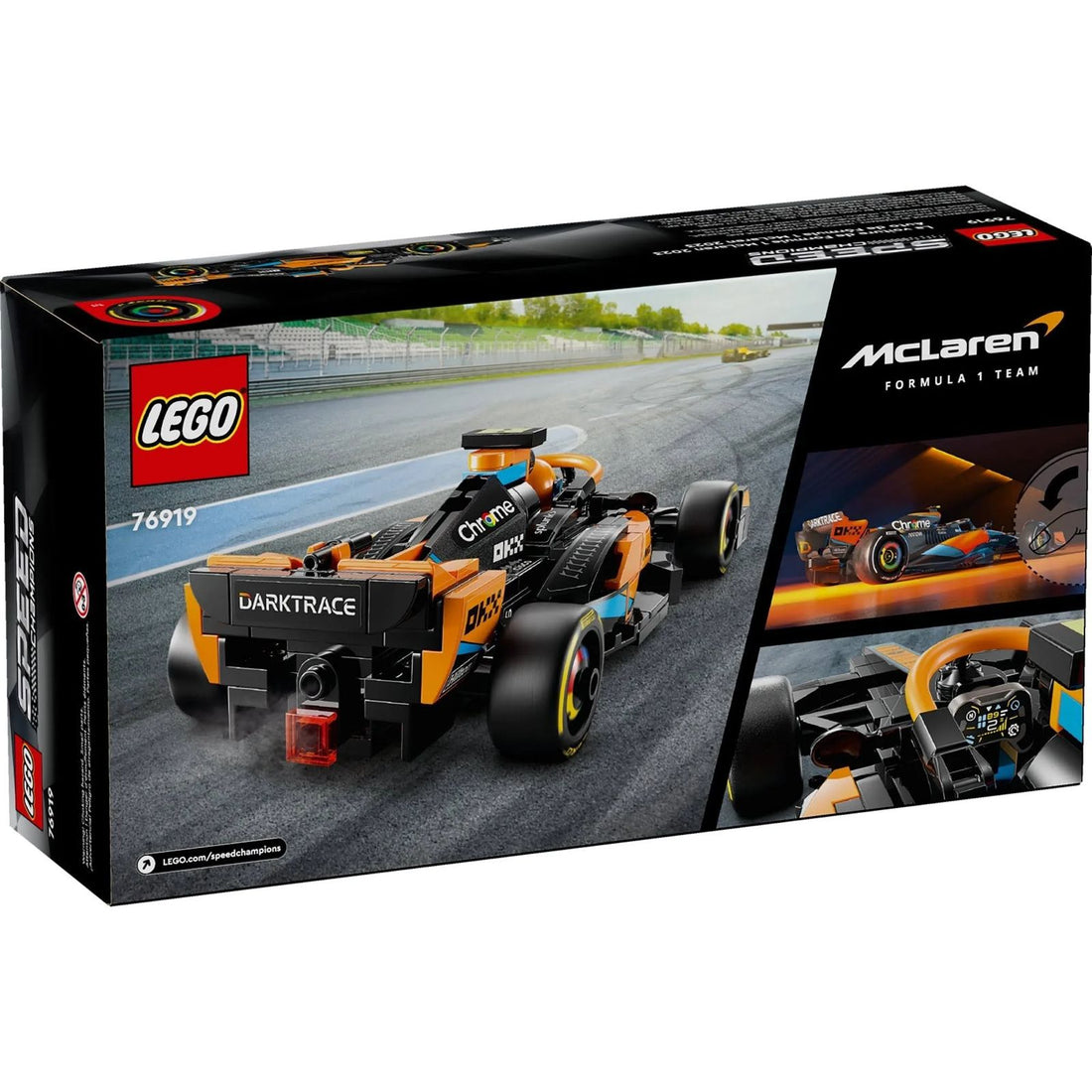 LEGO Speed Champions 2023 McLaren Formula 1 Race Car Toy Set 76919