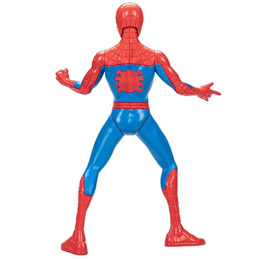 Marvel Spider-Man Thwip Action Figure, 13-Inch-Scale Action Figure, Super Hero Toys for Kids, Ages 5 and Up, Web Blaster Accessories Included