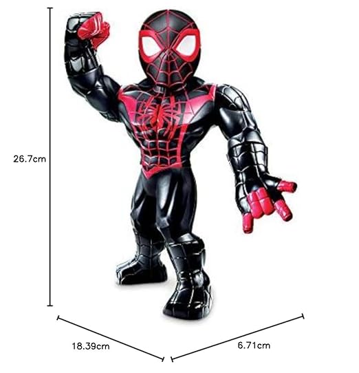 Super Hero Adventures Playskool Heroes Mega Mighties Marvel Super Hero Adventures Kid Arachnid, 10-Inch Figure, Toys for Kids Ages 3 and Up