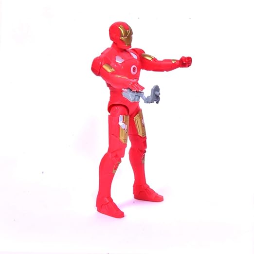 Marvel Avengers Super Heroes Toy Action Figure with LED Light Toys for Kids (Big Size, Ironman)