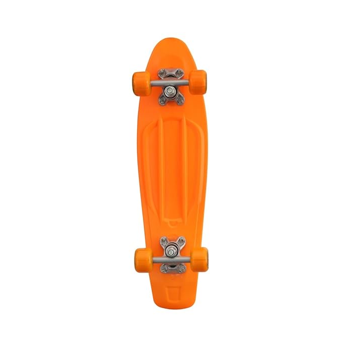 Skate Board | Orange | Skateboard for Beginners Boy | Girls | Fiber | Sports and Training | Set of 1 | Outdoor Skateboard | Professionals |
