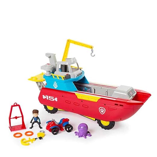 Paw Patrol 6037846 "Sea Patroller" Playset, Multicolor