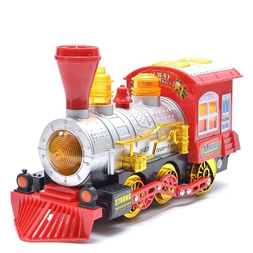 Bubble Engine Happy Papa Motion Train with Lights and Music