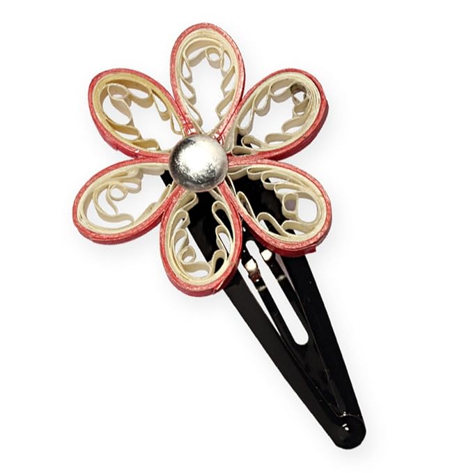 Paper Quilling Stylish Hair Bands & Hair Clips, Jewellery Making Materials Kit for Kids, Paper Quilling Set, DIY Craft Kit, DIY Kits for Girls, Kids Craft, Craft Games, Craft Set for Kids 6-12, Gift for Girls Boys