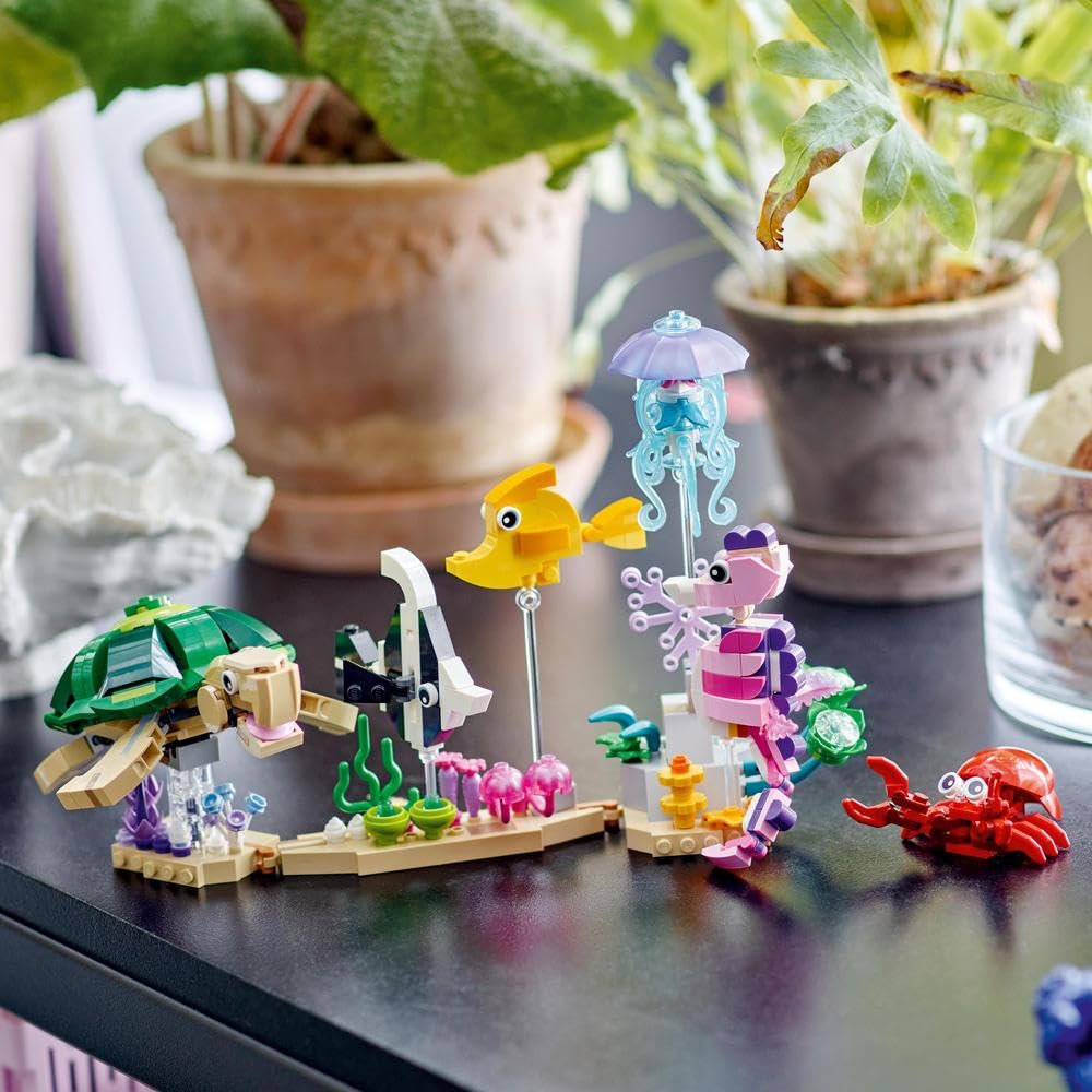 LEGO Creator Sea Animals 3in1 Set with a Fish, Turtle and Crab 31158