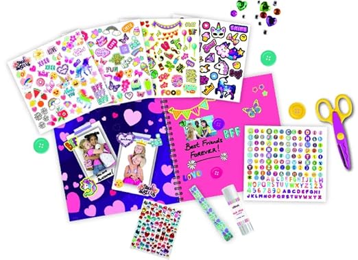 Mirada Art & Craft,BFF Scrapbook, Ideal Gift for Boys & Girls, 6+ (MAC2010)