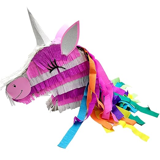 Paper Craft Kit, Arts & Crafts Kit For Kids, Gifts For Girls Boys, Birthday Pinata, Craft For 5 Year Olds - Make A Unicorn Pinata - Multicolor