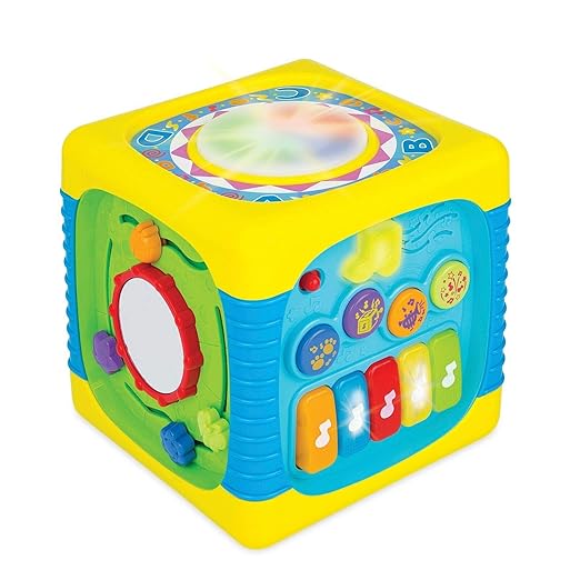 Kid E Music Fun Activity Cube, Multicolor