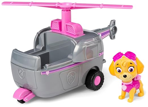 Paw Patrol, Skye Helicopter 2024, Vehicle and Character Skye, Games Children, 3+ Years