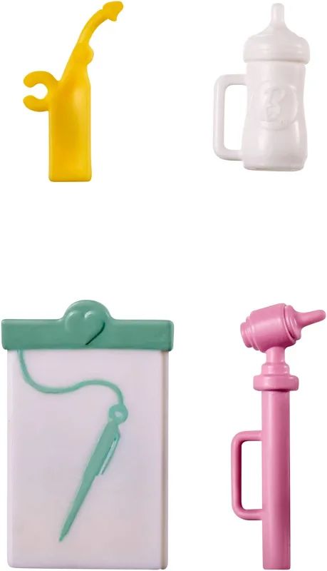 Doctor barbie with baby.