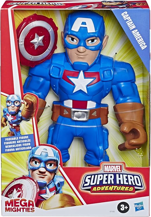Heroes Sha Captain America Mega Mighties