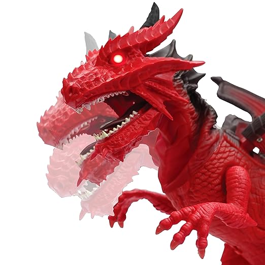 Mighty Megasaur Lights and Sound Dragon (Red)
