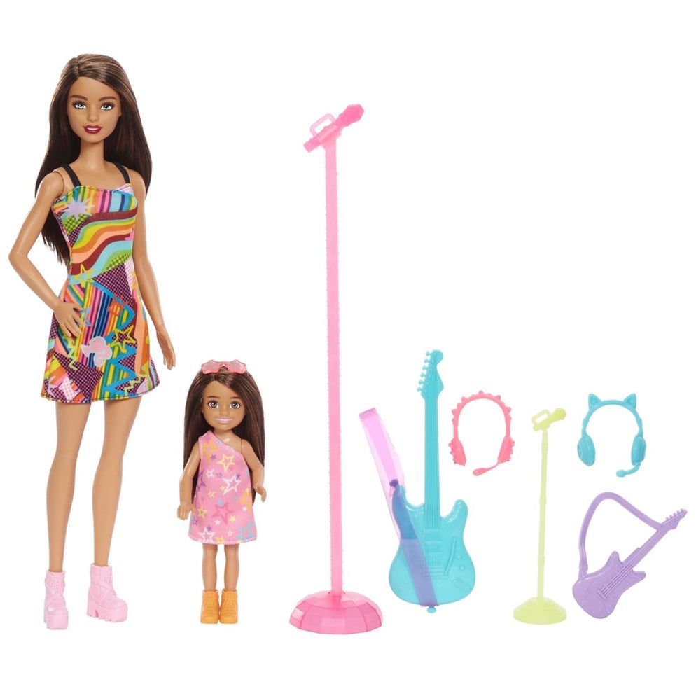 Barbie Concert Set With Baby Barbie Girl
