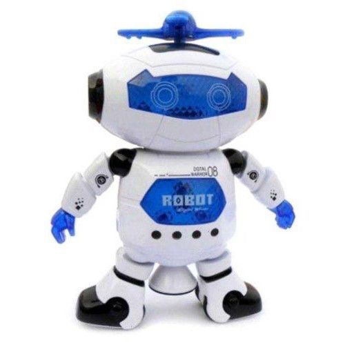 Dancing Robot Toy for Kids with Flashing Lights and Musical Sounds - Real Moving Action (Dancing Robot 2)