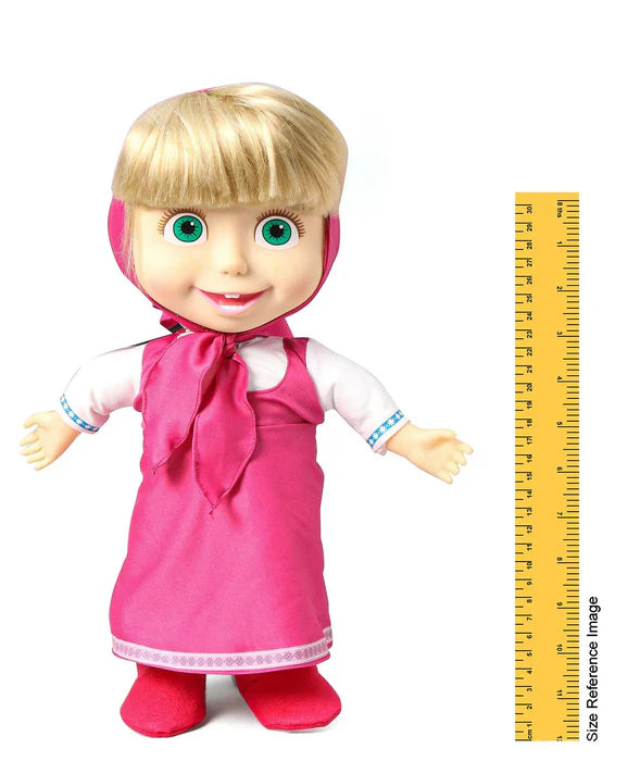 Masha And The Bear Soft Bodied Masha Doll Pink - Height 39 cm
