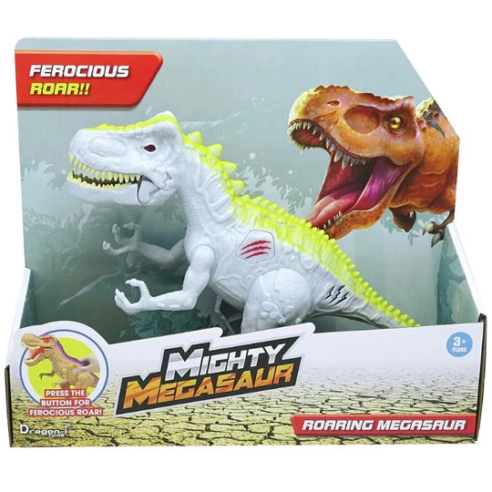 Mighty Megasaur Dinosaur Roaring Trex, Action Figure