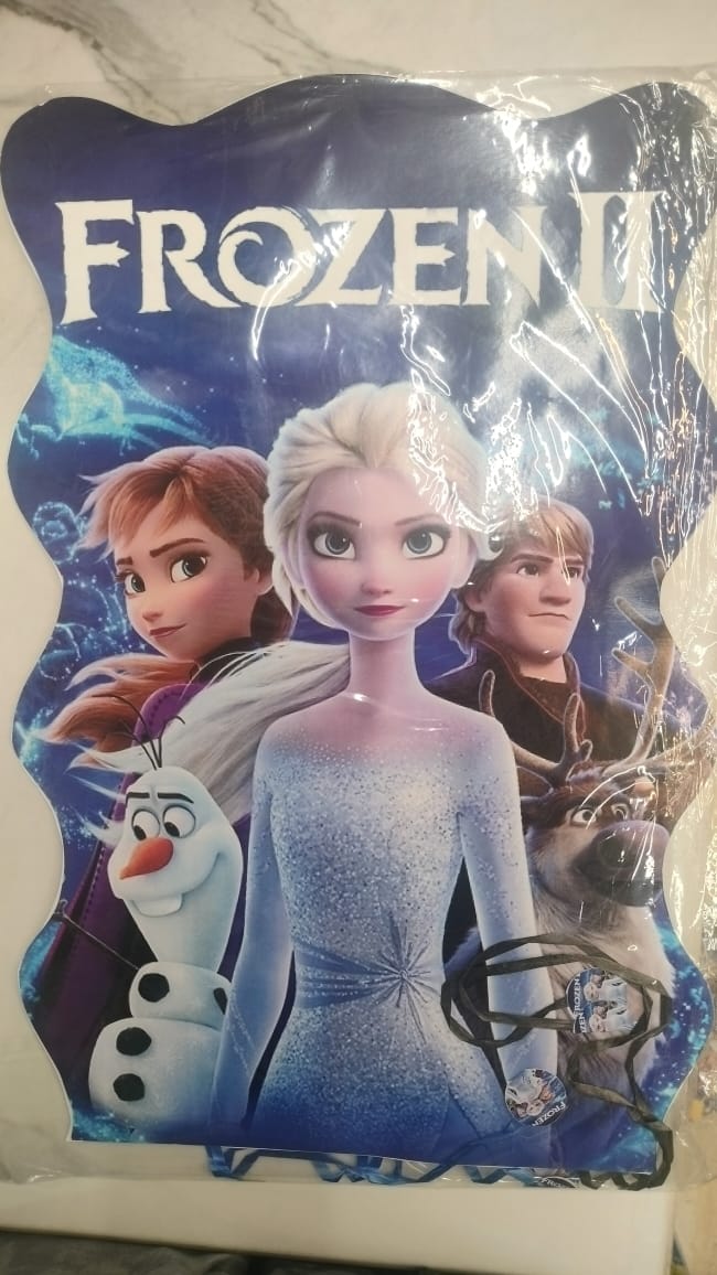 Frozen Princess Multicolor Pinata Khoi Bag, Kids Party Favors for Kids Goodie Bags Stuffer Birthday Toy Party Favors Bag