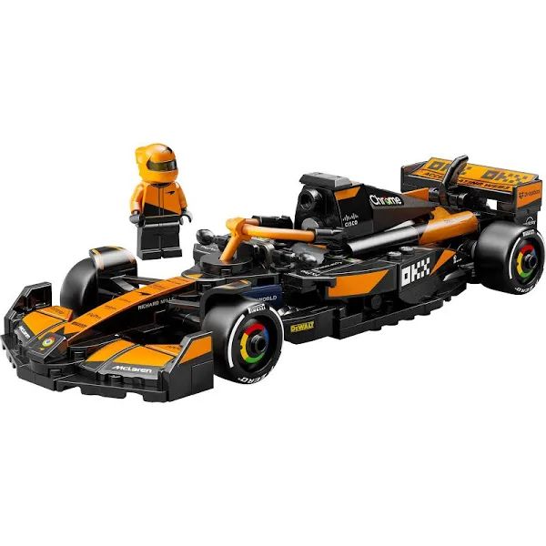 LEGO Speed Champions McLaren F1 Team MCL38 Race Car Vehicle Set 77251 Building Blocks Toys for 10+ Gift for Boys and Girls