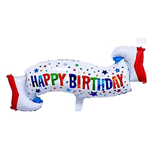 Foil Balloon Bouquet for Birthday Decoration Set/Colorful Happy Birthday Banner Foil Balloon for Girls Boys Kids & Adults Birthday Decorations and Party Supplies,Set of 5