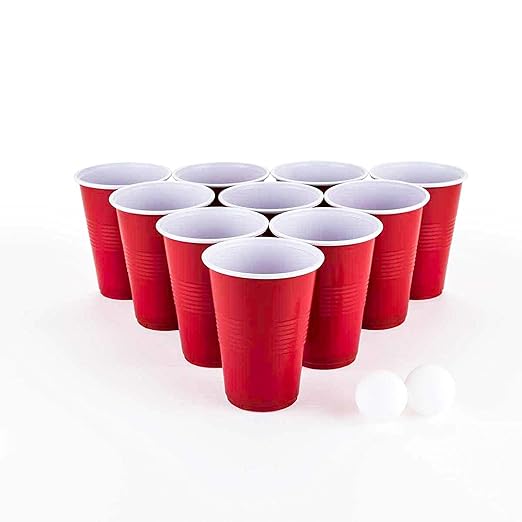 Infant Beer Pong Glasses (Set Of 20) - Red