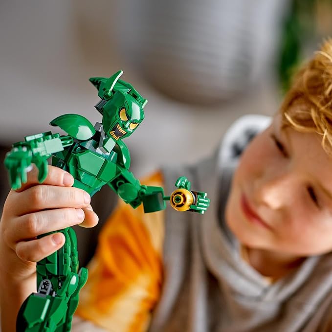 LEGO Marvel Green Goblin Construction Figure Posable Villain 76284