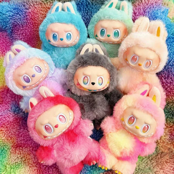 La-bubu Doll – Action Figure Toy, Random Design Collectible Cartoon Doll | Birthday Gift, Room Decoration |7 Surprise Characters | 1 Random Piece | Multicolor