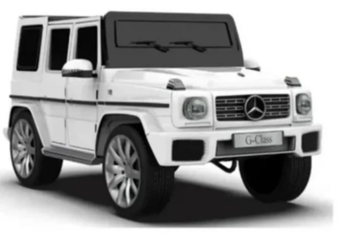 EMOTORAD FORMULA FUN MERCEDES BENZ G-WAGON RIDE ON CAR FOR KIDS - BATTERY  OPERATED WITH REMOTE CONTROL